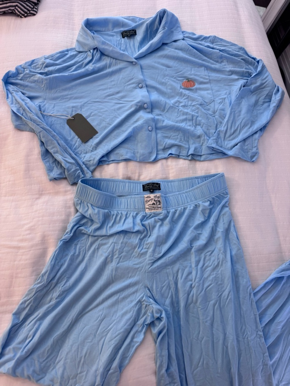 Dairy Boy GARDEN BED SLEEP SET cool blue